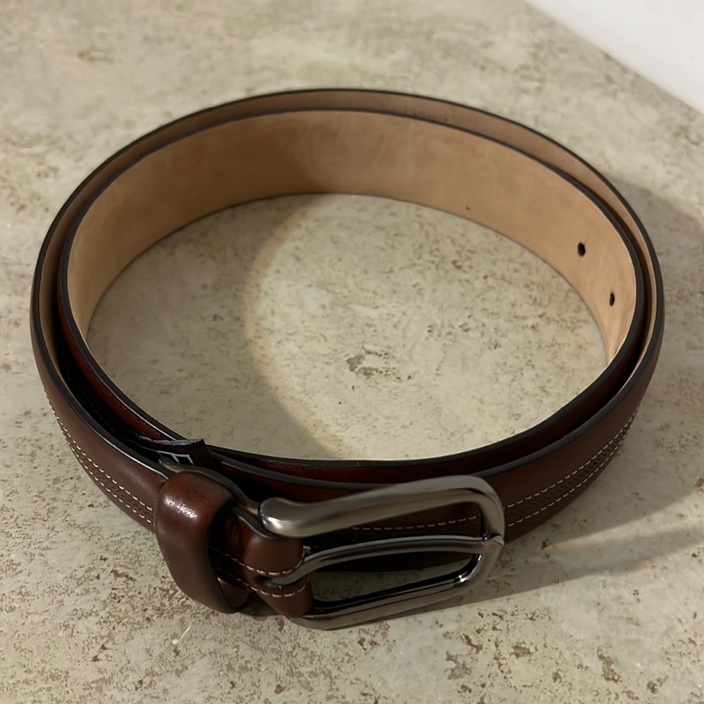 TRAFALGAR TERRENCE Leather Belt
